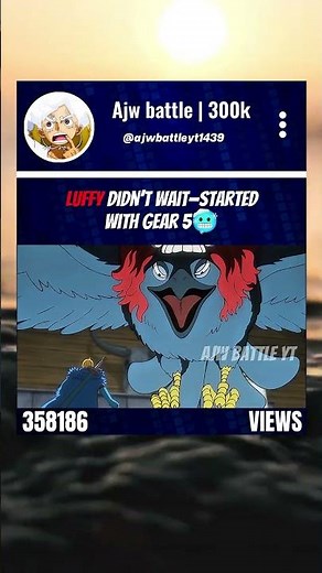 Episode 1158 Luffy Didn’t Wait—Started With Gear 5🥶 #onepiece #luffy #luffygear5 #elbaph