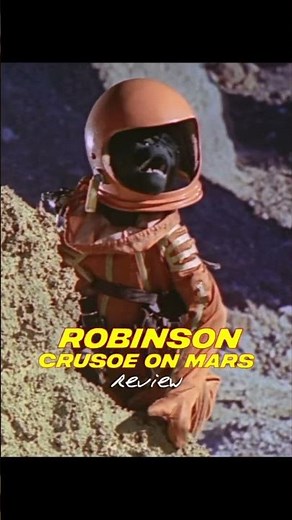Robinson Crusoe on Mars (1964) review #movie #movies #film #cinema #foryou #shorts #fyp #viral #new