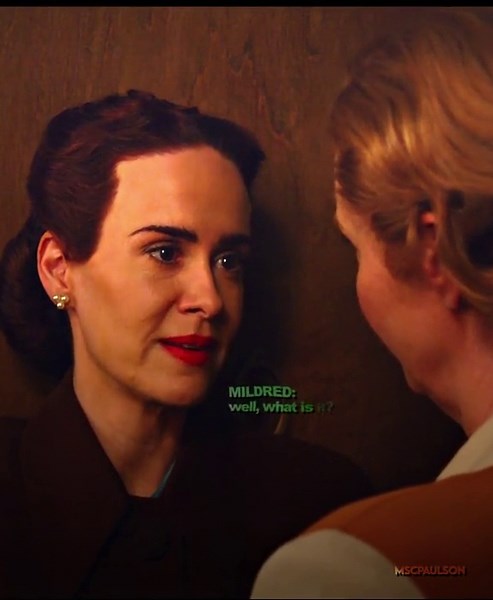 Favorite Gay Panic Explained by Sarah Paulson in Ratched