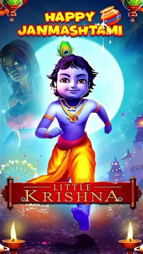 Krishna's EPIC Running Adventure Game EP-01 #shortvideo #pawanwarrior