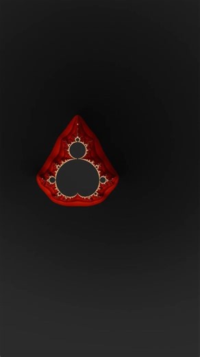 Mandelbrot Set | 🎥 Short Zoom #26 | Blender 5.1.1 #fractalart #fractalanimation #art #electronicart