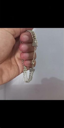Diamond color small beads braceletes