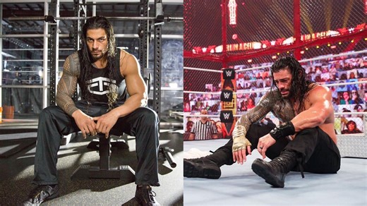 [Unaired footage] Roman Reigns breaks down following heartbreaking loss; embraces Bloodline member