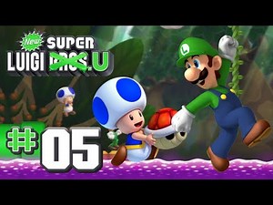 New Super Luigi U - World 5 - Soda Jungle 100% (2 Players)