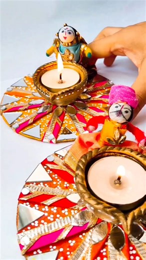 3.1K views · 1.4K reactions | Handcrafted Puppets Tea lights, #handpaintedart #handmade #handcrafted #puppets #rajasthani #tealight #diwaligifts #Diwaliorders #diwalidecor #shippingworldwide✈️ | The Art Box by Swati Jain | Facebook