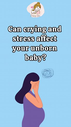 Can crying and stress can affect your baby inside?🤰🏻 #pregnancy #pregnancyjourney #nowyouknow #mommymustknow #pregnancylife #babydevelopment #firsttimemom #pregnancytips #mommytime #trendingnow #viralnow #fypシ #reelsvideo | Mommy Time