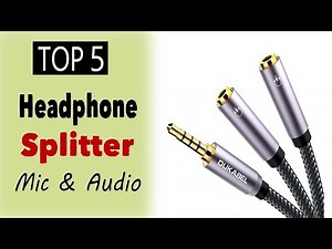 Best Headphone Splitter Mic And Audio For Computer