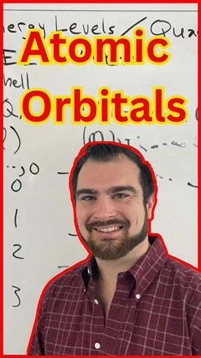 ✅Check the full lesson on atomic orbitals, electron energy levels, and quantum numbers! #chemistry