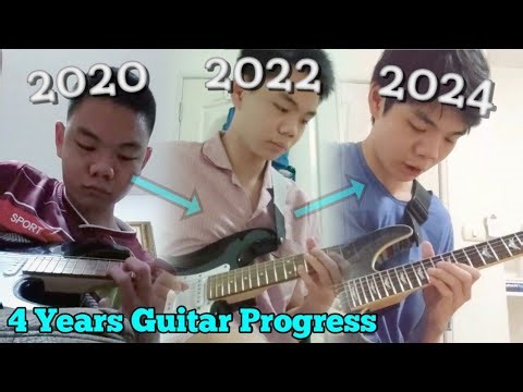 A Complete 4 Years Self-Taught Guitar Playing Journey (2020-2024)
