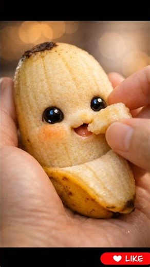 Cute Banana ASMR 🍌🍌. #shorts #viral