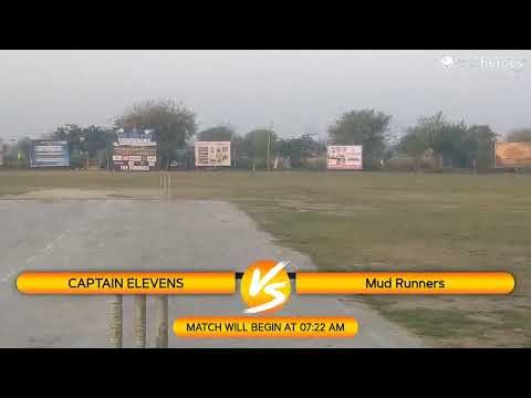 CAPTAIN ELEVENS vs Mud Runners live cricket match | Hk2 Sumner Smash Season 4 live - Hare krishna cr