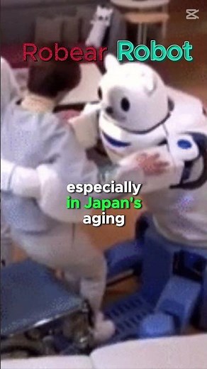 What is a Robear robot? #robot #ai #nursing #robear #robearrobot #shorts #trending #funny #usa #fyp