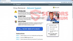 Remove MS-Malware-Support.com Successfully