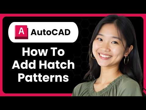 AutoCAD: How To Add Hatch Patterns