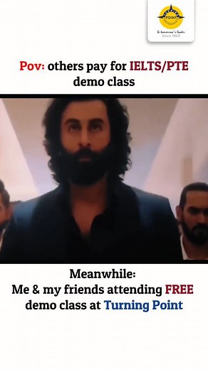 Book your free IELTS & PTE Demo Class Call: 9813216000 Visit: www.turningpoint.in | Turning Point Studies Consultants Pvt Ltd - Head Office