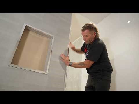 PVC Wall Panels: Installing an End Cap Trim