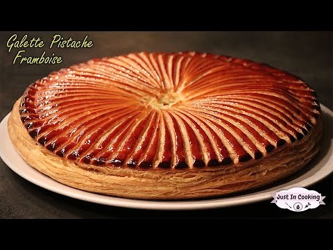 Recette de Galette des Rois Pistache Framboise