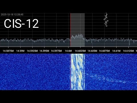 shortwave CIS-12 and Chinese digital signal reception