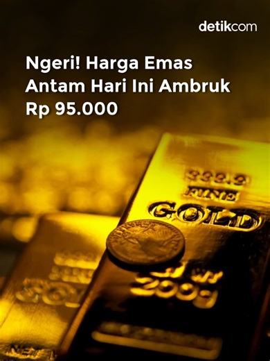 Harga emas Antam hari ini jatuh sangat dalam, semakin jauh meninggalkan level tertinggi sepanjang sejarah alias all-time high (ATH). Harga emas Antam 24 karat turun Rp 95.000 per gram menjadi Rp 2.501.000 per gram. Sebelumnya harga emas keluaran Antam juga sempat jatuh sangat dalam hingga Rp 177.000 per gram pada Rabu (22/10) lalu. Kemudian nilai logam mulia ini juga sempat ambruk hingga Rp 57.000 per gram pada Sabtu (18/10). Berdasarkan situs Logam Mulia Antam, Selasa (30/12/2025), satuan harga