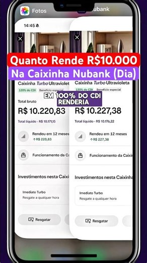 How Much Do 10,000 Reais Earn in Nubank's Turbo Caixinha?