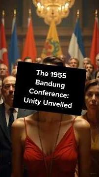 The 1955 Bandung Conference Unity Unveiled #history #facts