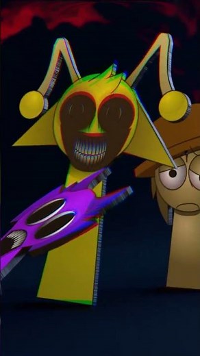 Sprunki Pyramixed Regretful Horror Mode| Domino Effect