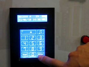 Random keypad (scramble) access control reader From JLJE www.myjlje.com.AVI