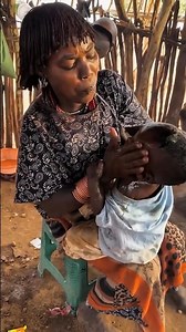 No soap, no shampoo; this tribal bathing secret #shortvideo