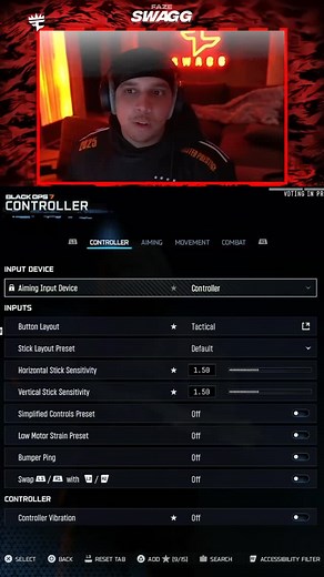 23K views · 28 reactions | Best controller settings for Black ops 7!  #swagg #controllersettings #blackops7 #fazeclan #trending #fyp #settings #gaming #callofduty #gamingclips | Swagg | Facebook