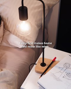 1.6K reactions · 21 shares | From snooze to sketch in 3...2...She slept on it and woke up with the idea. Good thing the lamp was within reach. Every first makes home feel more like mine. #IKEAMalaysia | IKEA | Facebook