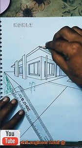 Civil Engineering House Drawing | Quick Sketch Tutorial