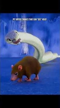 Pit Vipers: Snakes That Can “See” Heat! #snake #viper #animals #nature #facts #heat #sensor #earth