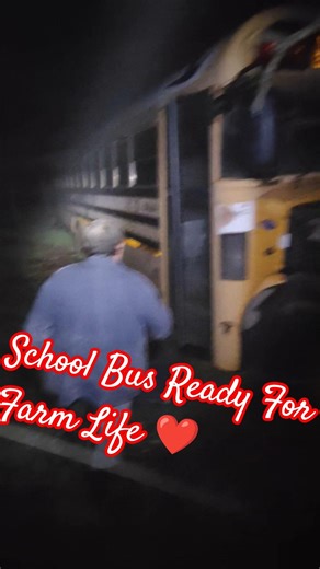 School Bus Farm Remodel Ready #schoolbus #bus #viral #shorts