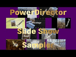 2025 PowerDirector 10 Slideshow Creation Options; found in Director Suite 365
