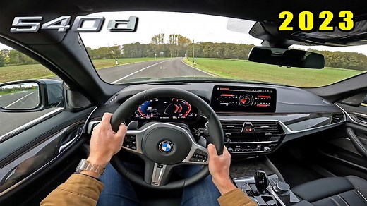BMW 540d xDrive M-Sport POV Drive