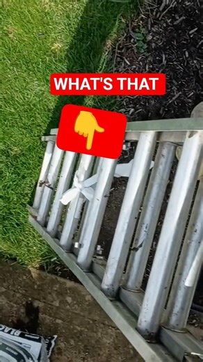 Simple Ladder Locking Hack for High Roof Pitch