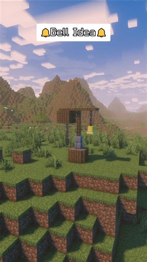 Aesthetic Bell Design in Minecraft! 🔔✨