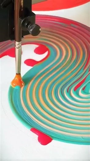 Tool-assisted pattern drawing for precise painting preparation 🎨🔧 #shorts