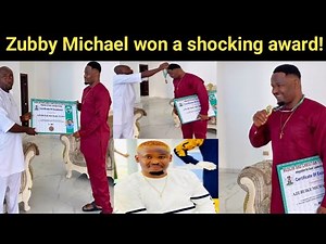 Jubilation as Zubby Michael won a shocking award 😲