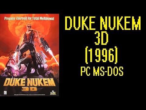 Duke Nukem 3D (1996) - DOS Gameplay Video (PC MS-DOS)