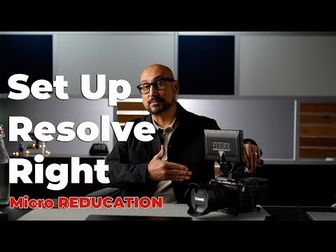 How to Set Up a DaVinci Resolve Project for RED RAW (R3D) Footage | Complete Workflow Guide