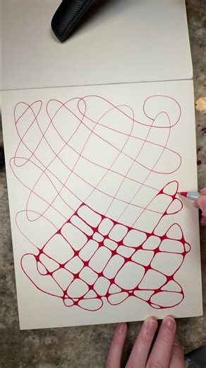 Calm and Relaxing Line Art Drawing Techniques