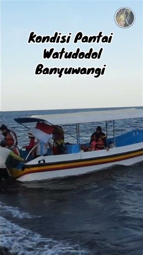 Condition of the Beach at the Eastern Tip of Java Island #banyuwangi #jawatimur #shorts #watudodol