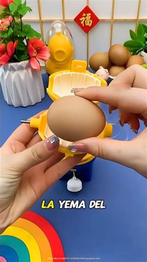 Los chinos cambiaron los huevos por dentro