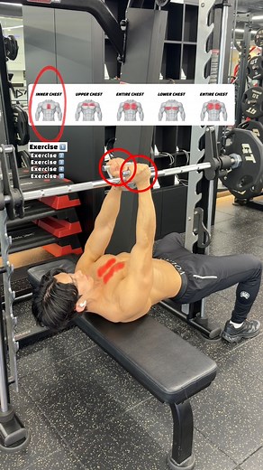 1.3M views · 14K reactions | 가슴운동(Chest Day) 자극별 루틴 5가지 Full Chest...