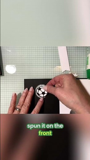 Match Day Spinner Soccer Card Tutorial | Easy Interactive Card Idea