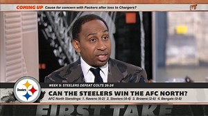 105K views · 734 reactions | Stephen A. Smith is not confident in the Pittsburgh Steelers' chances to win the AFC North over the Baltimore Ravens. | ESPN First Take | Facebook
