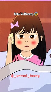 627K views · 27K reactions | Girlfriend Vs Mummy  part -1 Follow @_unreal_beeng . . ( Relatable , funny , animation , cartoon , mummy ) . . #crush #mummy #animation #cartoon #viral | Unreal Beeng | Facebook