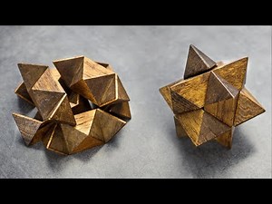 Assembling Wooden Star Puzzle