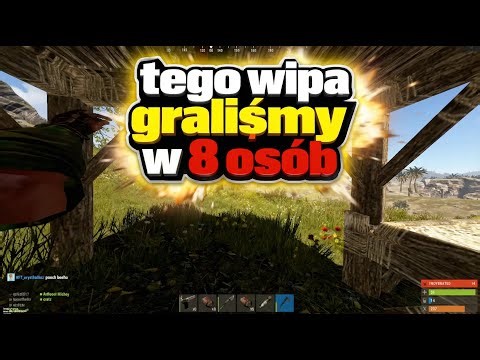 Tego Wipe zaczeliśmy w 8 osób || RUST PL